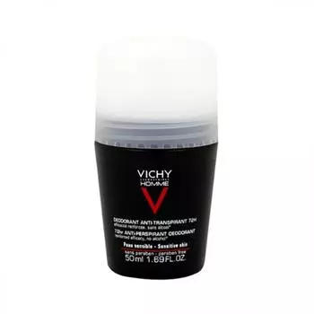Дезодорант-антиперспирант Vichy Homme 72 часа, 50 мл, против избыточного потоотделения