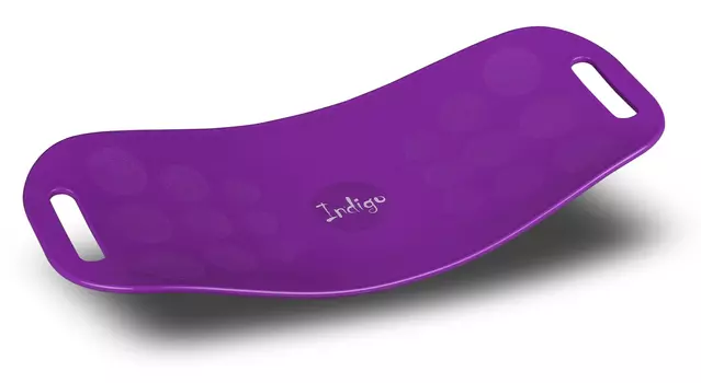 Доска балансировочная INDIGO WORKOUT BOARD TWIST, IN128, Фиолетовый, 65*27*7см