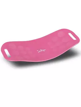 Доска балансировочная INDIGO WORKOUT BOARD TWIST, IN128, Розовый, 65*27*7см