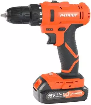 Дрель-шуруповерт аккумуляторная Patriot BR 187UES 180301547