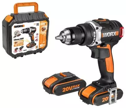 Дрель-шуруповерт аккумуляторная Worx BL WX175