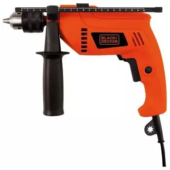 Дрель ударная Black &amp; Decker HD555-RU
