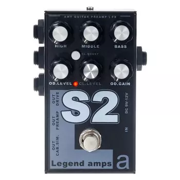 Двухканальный гитарный предусилитель AMT Electronics S-2 Legend Amps 2 S2 Soldano