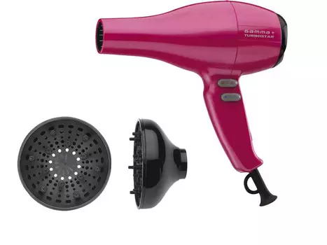 Фен Gamma Piu Turbostar Set Compact 300 Fuchsia