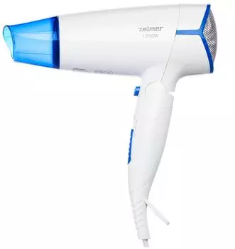 Фен Zelmer ZHD8320B White/Blue