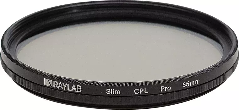 Фильтр поляризационный RayLab CPL Slim Pro 55mm