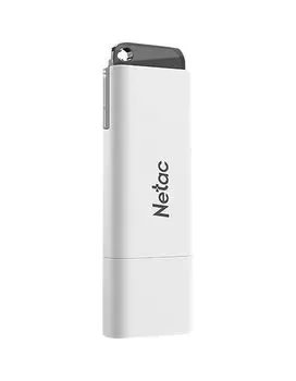 Флешка Netac U185 128Gb (NT03U185N-128G-30WH) белая