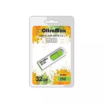 Флешка OltraMax 250 32Gb OM-32GB-250-Green