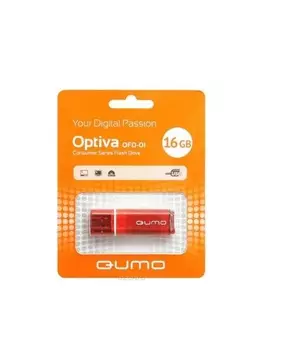 Флешка QUMO Optiva 01 (16GB) Red