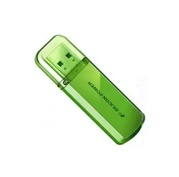 Флешка Silicon Power 16Gb Helios 101 SP016GBUF2101V1N USB2.0 зеленый