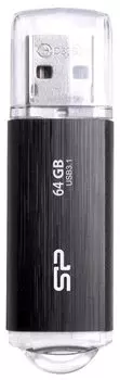 Флешка Silicon Power 64Gb Blaze B02 SP064GBUF3B02V1K USB3.0 Black
