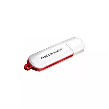 Флешка Silicon Power 8Gb LuxMini 320 SP008GBUF2320V1W USB2.0 white