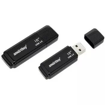 Флешка SmartBuy 16Gb Dock black USB 3.0