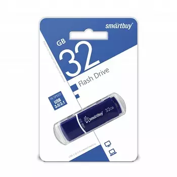 Флешка SmartBuy 32Gb Crown blue USB 3.0