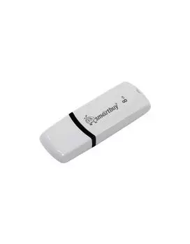 Флешка SmartBuy 8Gb White SB8GBPN-W