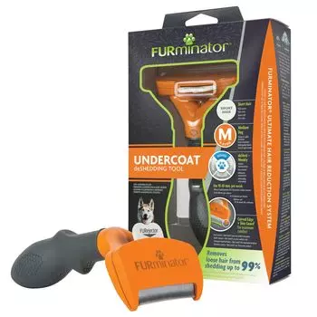 Фурминатор FURminator M для средних собак с короткой шерстью