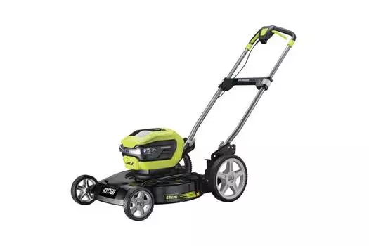 Газонокосилка аккумуляторная Ryobi RY36LMMX51A-140