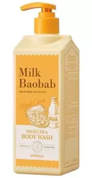 Гель для душа MilkBaobab High Cera Body Wash Mimosa 500ml