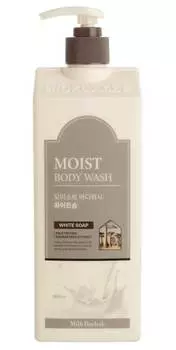 Гель для душа MilkBaobab Moist Body Wash White Soap 800ml