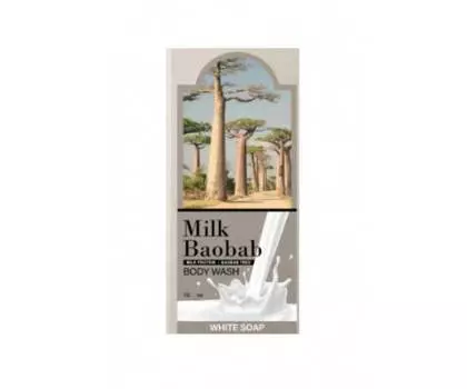 Гель для душа MilkBaobab Original Body Wash White Soap Pouch 10ml