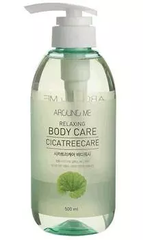 Гель для душа с центеллой и чайным деревом Welcos Around me Cicatreecare Body Wash