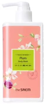 Гель для душа слива The Saem Touch On Body Plum Body Wash 300мл