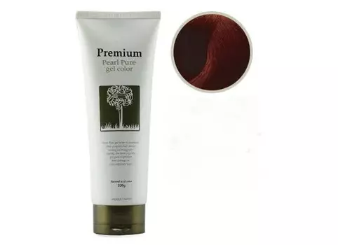 Гель-маникюр для волос Haken Premium Pearll Pure Gel Color Cacao Dark Brown 220 г