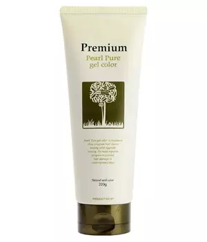 Гель-маникюр для волос Haken Premium Pearll Pure Gel Color Macadamia Nature Brown 220гр