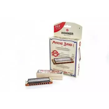 Губная гармоника диатоническая HOHNER Marine Band 125th Anniversary M202101X Юбилейная