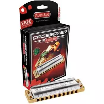 Губная гармоника диатоническая HOHNER Marine Band Crossover B