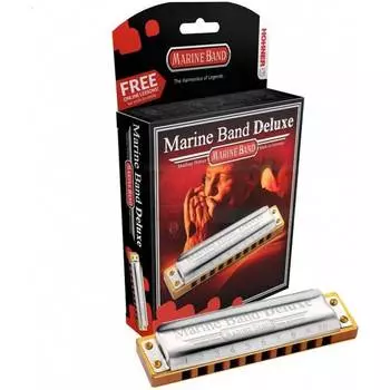 Губная гармоника диатоническая HOHNER Marine Band Deluxe 2005/20 Eb
