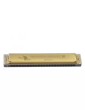 Губная гармоника SWAN SW24-1 GD тремоло