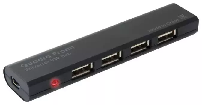 Хаб-разветвитель USB Defender Quadro Promt USB 4-ports 83200