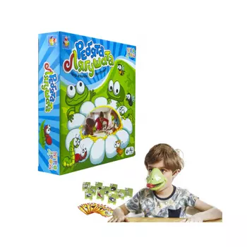 Игра настольная 1TOY ИГРА ДРОМ "Ребята Лягушата"