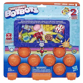 Игровой набор 16 трансформеров Ботботс HASBRO E5362