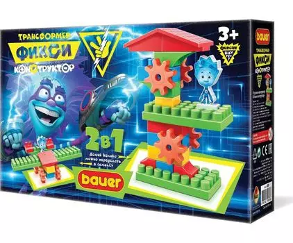 Игровой набор Bauer "Трансформер 2в1" Фиксики
