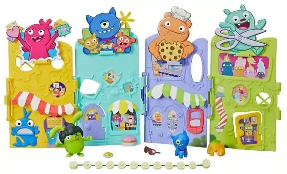Игровой набор HASBRO UGLY DOLLS АГГЛИВИЛЛАДЖ Фигурки АГГЛИДОЛЛ E4521