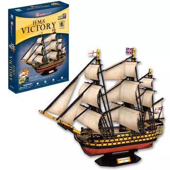 Игровой набор Корабль Виктория CubicFun T4019h