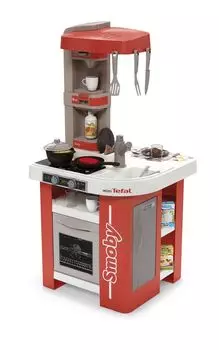 Игровой набор SMOBY 311042 кухня Tefal Studio красная, 27 пр.