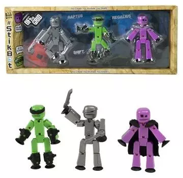 Игровой набор Stikbot Off The Grid Raptus TST614R
