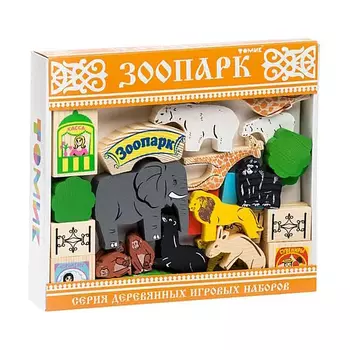 Игровой набор ТОМИК 7678-5 Зоопарк