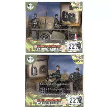 Игровой набор "WP. Патруль" 1:18, 2 фигурки, 2 в асс.