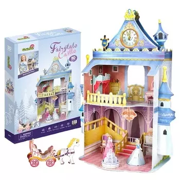 Игровой набор Замок принцессы CubicFun P809h