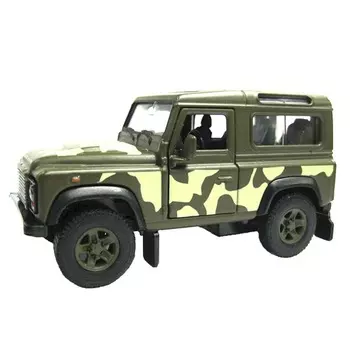Игрушка модель военной машины 1:34-39 Land Rover Defender
