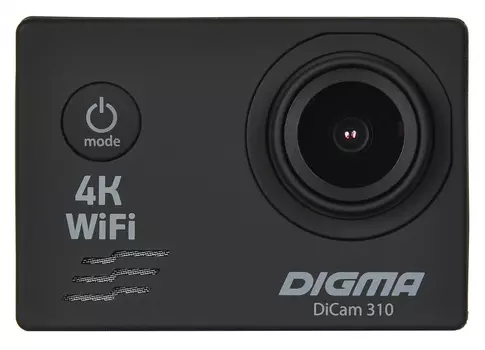 Экшн-камера Digma DiCam 310 черный