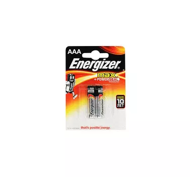 Батарейка Energizer Max AAA блистер 2шт.