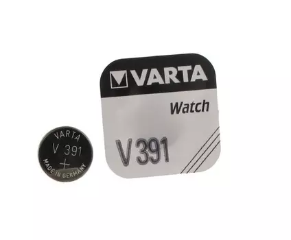 Батарейка Varta V391 (LR1120/ SR1120/ AG8), 1шт.