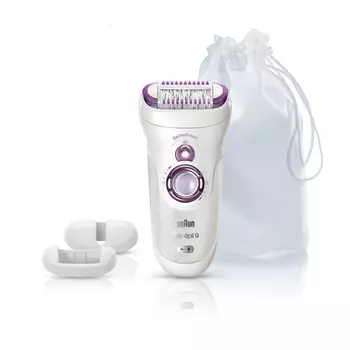 Эпилятор Braun SES 9/700 белый/розовый
