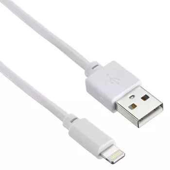 Кабель Digma USB A (m) Lightning (m) 0.15м белый