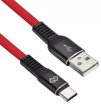 Кабель Digma USB A(m) USB Type-C (m) 1.2м черный